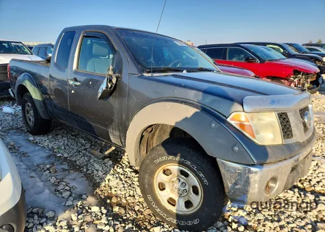 2007 Nissan Frontier King Cab Le z USA, uszkodzony, nr VIN 1N6AD06W27C401012